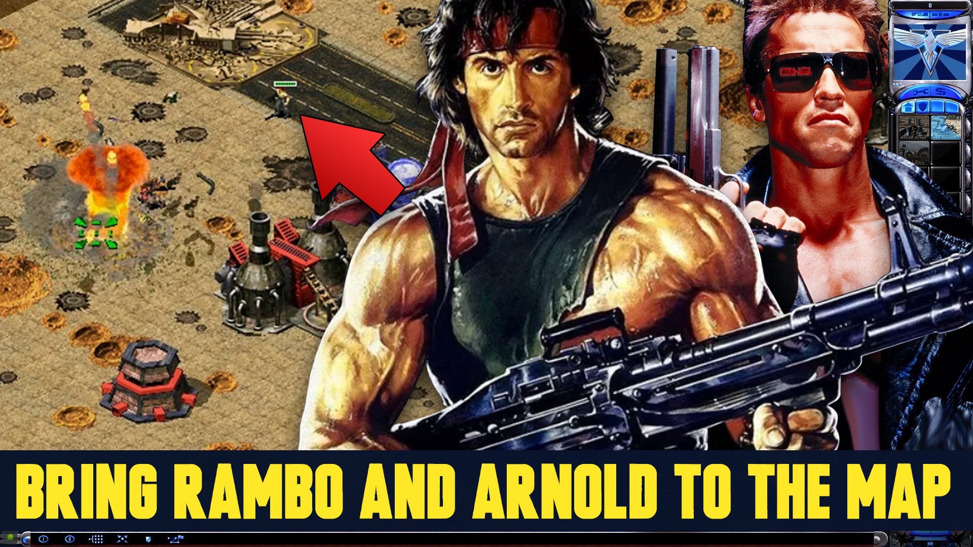 Final alert 2 Tutorial - How to bring Rambo and Arnold the map? - RA2/YR Maps - CnCNet Community Forums